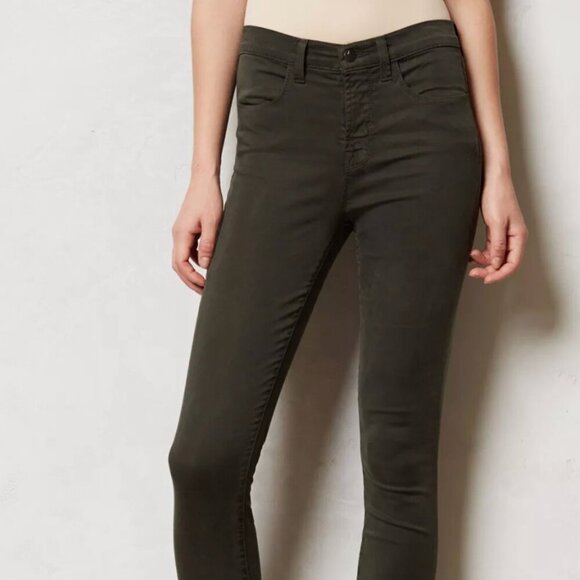 J Brand Womens Sateen Super Skinny Mid-Rise Jeggings Size 24 Presidio - Picture 8 of 10